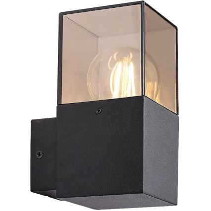 Rabalux - Aplique de exterior 1xE27/60W/230V IP54 negro