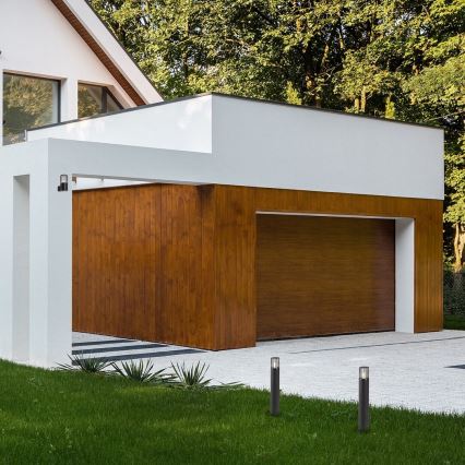 Rabalux - Aplique de exterior 1xE27/60W/230V IP54 negro