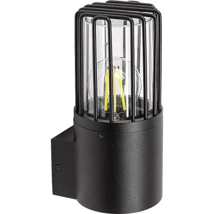 Rabalux - Aplique de exterior 1xE27/60W/230V IP54 negro