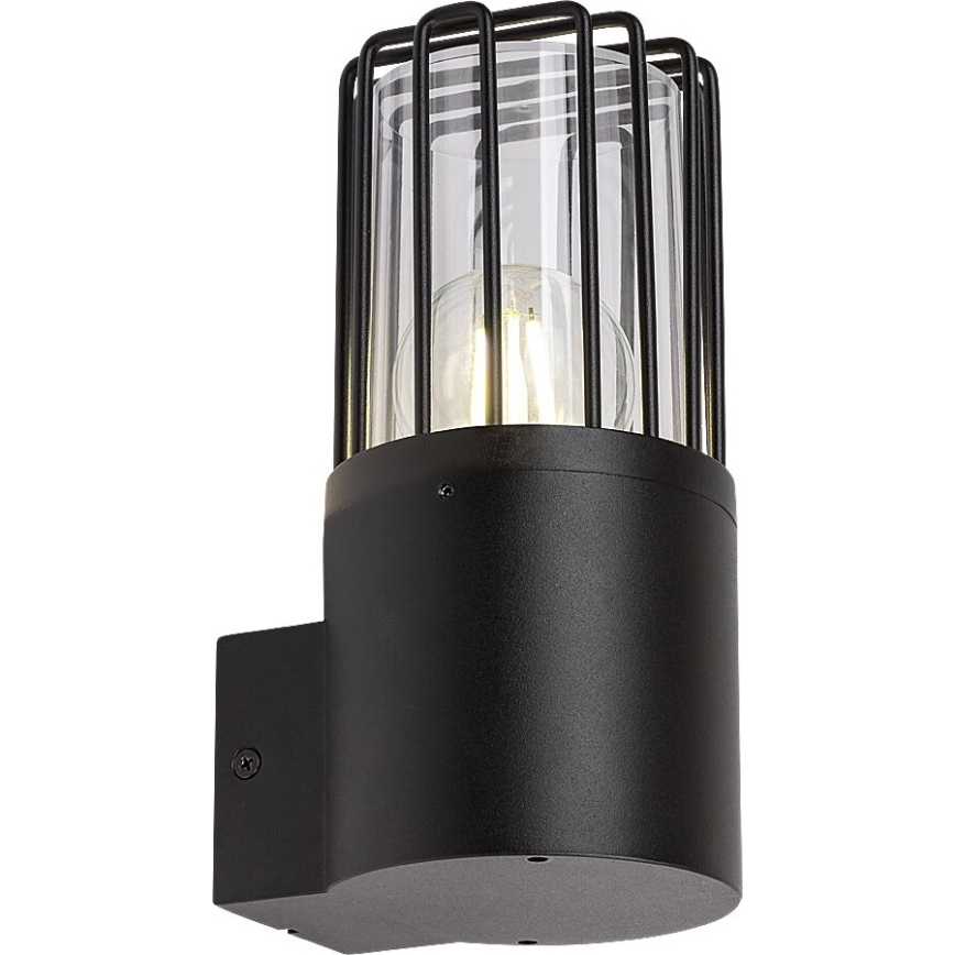 Rabalux - Aplique de exterior 1xE27/60W/230V IP54 negro