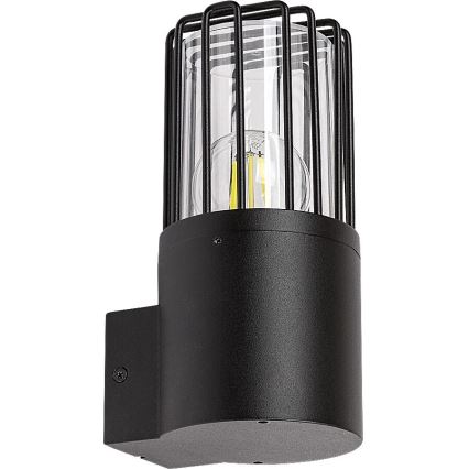Rabalux - Aplique de exterior 1xE27/60W/230V IP54 negro