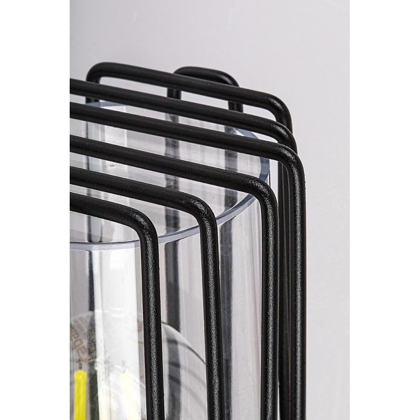 Rabalux - Aplique de exterior 1xE27/60W/230V IP54 negro