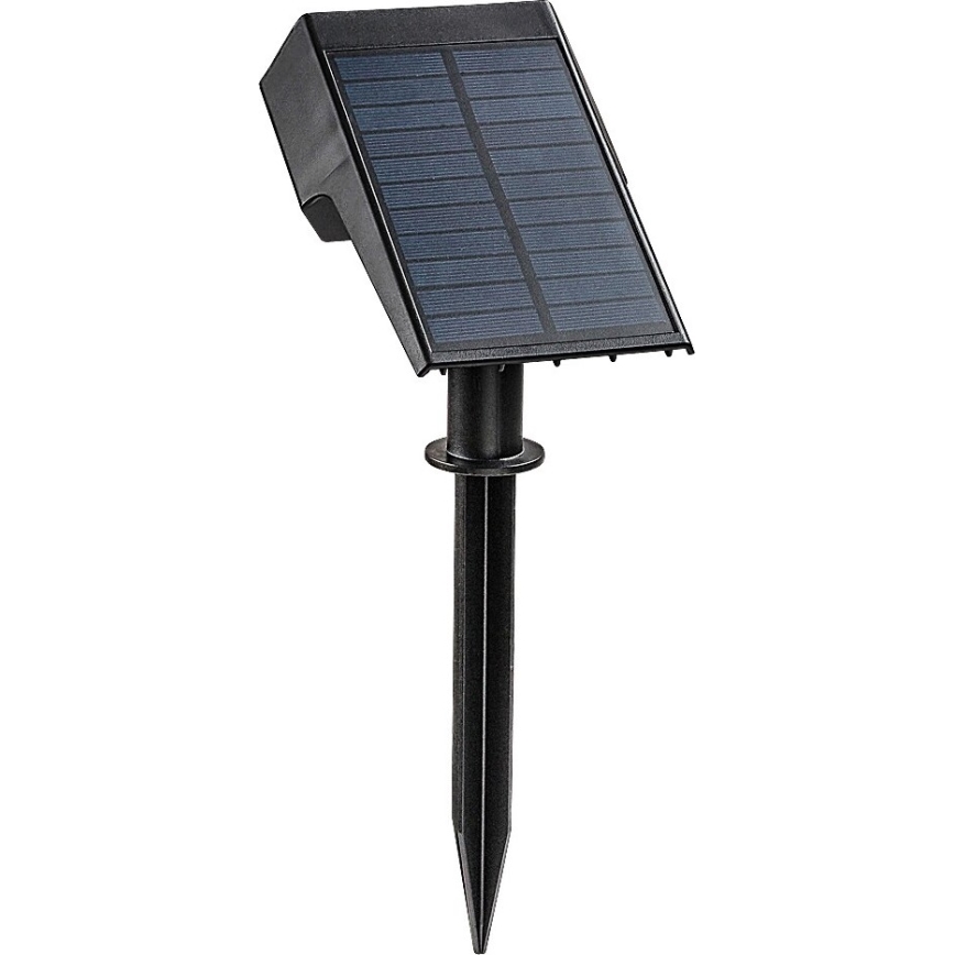 Rabalux - Lámpara solar LED LED/0,5W/3,7V IP65 negro