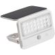 Rabalux - Aplique LED solar con sensor LED/7W/3,7V IP54 blanco