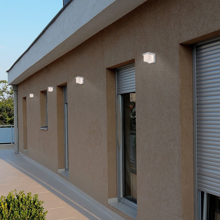 Rabalux - Aplique LED para exterior LED/10W/230V IP54 blanco
