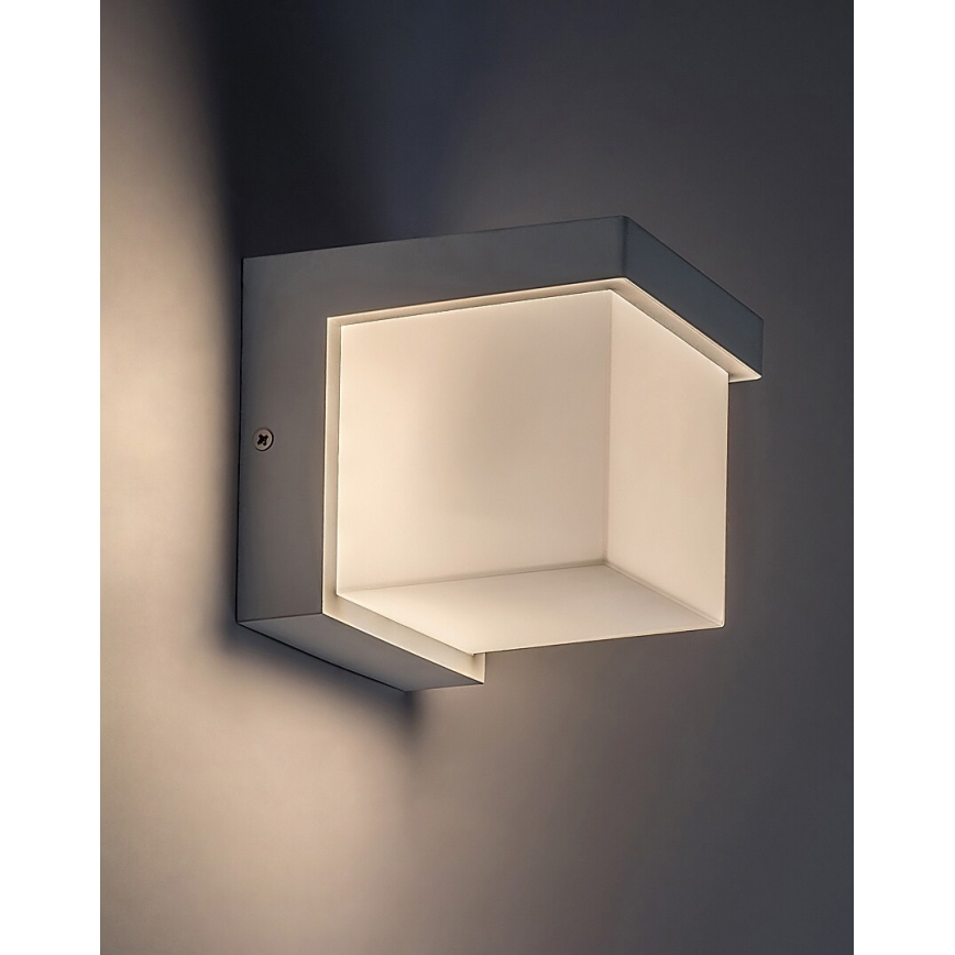 Rabalux - Aplique LED para exterior LED/10W/230V IP54 blanco