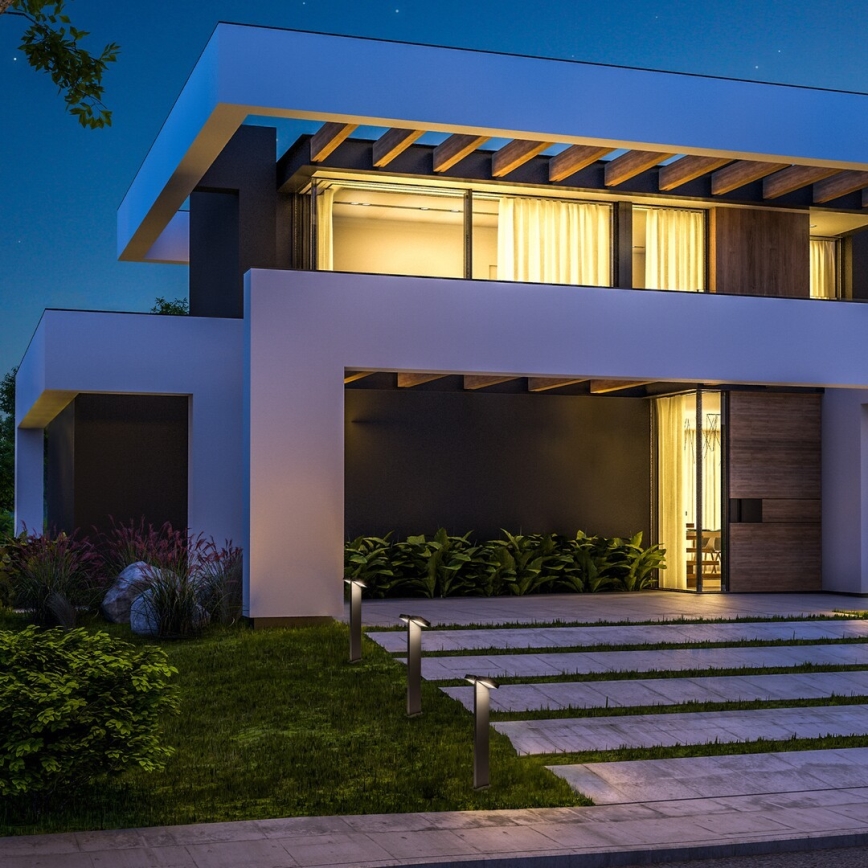 Rabalux - Lámpara LED flexible de exterior 2xLED/7W/230V IP54 antracita