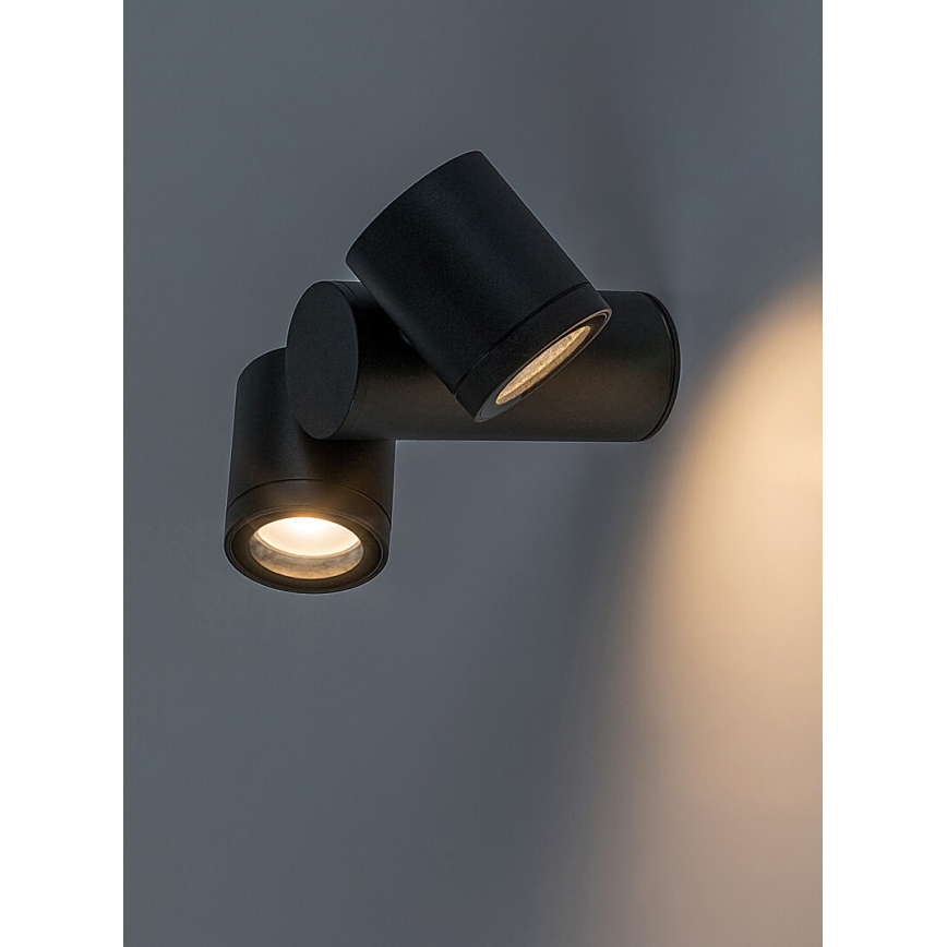 Rabalux - Aplique de exterior 2xGU10/35W/230V IP44