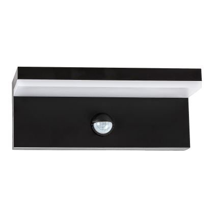 Rabalux - LED Aplique para exterior con sensor LED/9W/230V 2700/4000/6500K IP54 negro