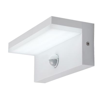 Rabalux - LED Aplique para exterior con sensor LED/9W/230V 2700/4000/6500K IP54 blanco