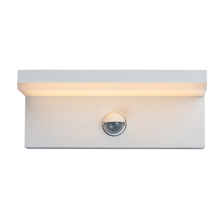 Rabalux - LED Aplique para exterior con sensor LED/9W/230V 2700/4000/6500K IP54 blanco