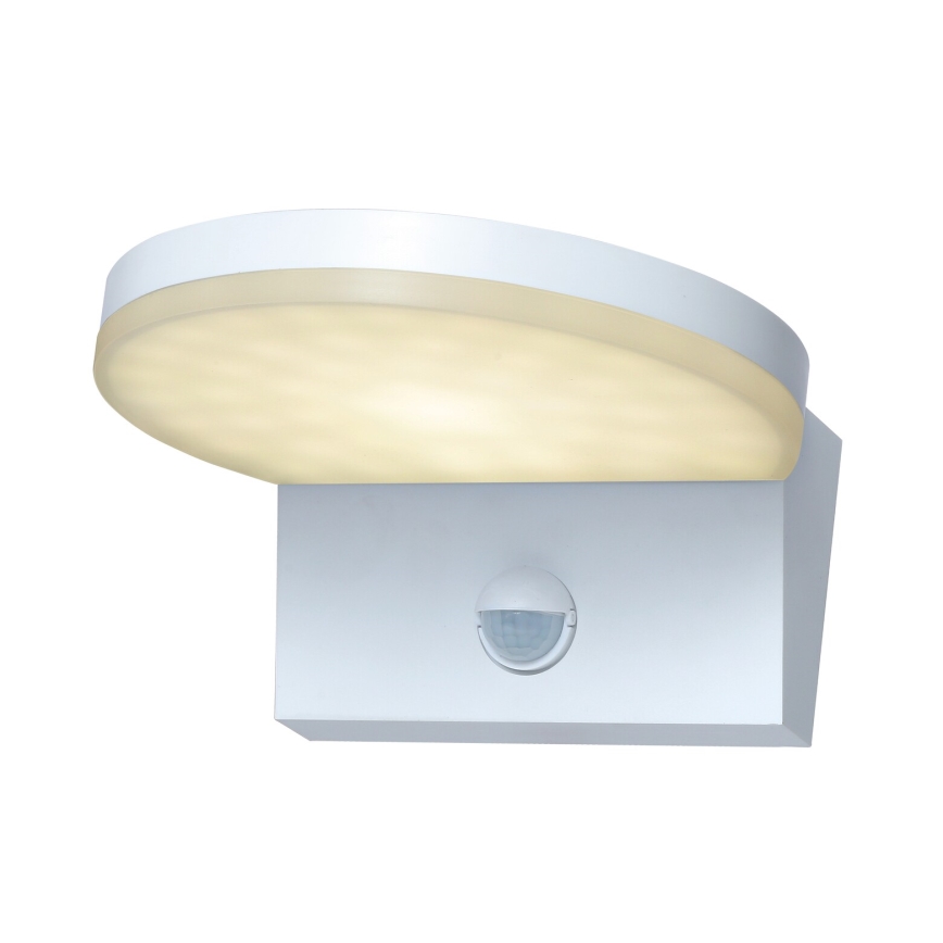 Rabalux - LED Aplique para exterior con sensor LED/9W/230V 2700/4000/6500K IP54 blanco