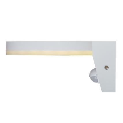 Rabalux - LED Aplique para exterior con sensor LED/9W/230V 2700/4000/6500K IP54 blanco