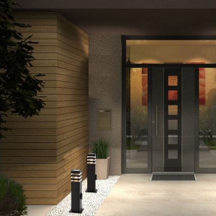 Rabalux - Lámpara de exterior con enchufe 1xE27/12W/230V IP44