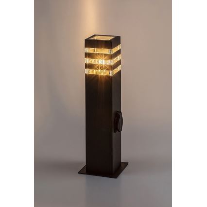 Rabalux - Lámpara de exterior con enchufe 1xE27/12W/230V IP44