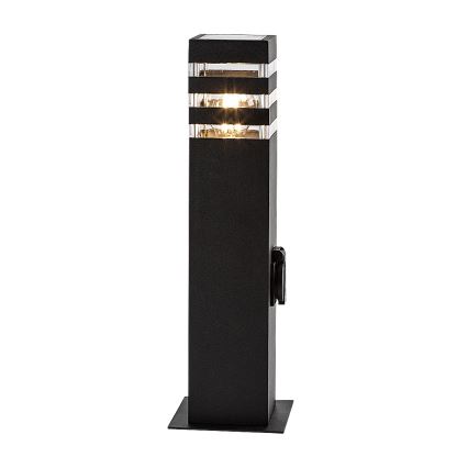 Rabalux - Lámpara de exterior con enchufe 1xE27/12W/230V IP44