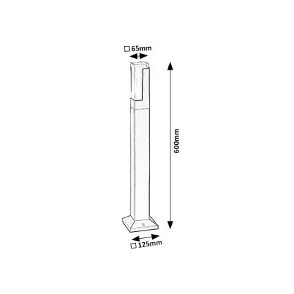 Rabalux - Lámpara LED de exterior LED/7W/230V IP54