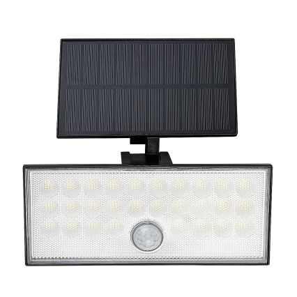 Rabalux - Proyector solar LED con sensor LED/8W/3,7V 1800mAh IP65 + control remoto
