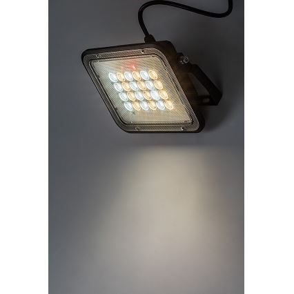 Rabalux 77141 - Proyector solar LED MELK LED/6,5W/3,2V 3000/4000/6500K 1000mAh IP65