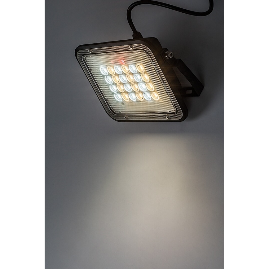 Rabalux 77141 - Proyector solar LED MELK LED/6,5W/3,2V 3000/4000/6500K 1000mAh IP65