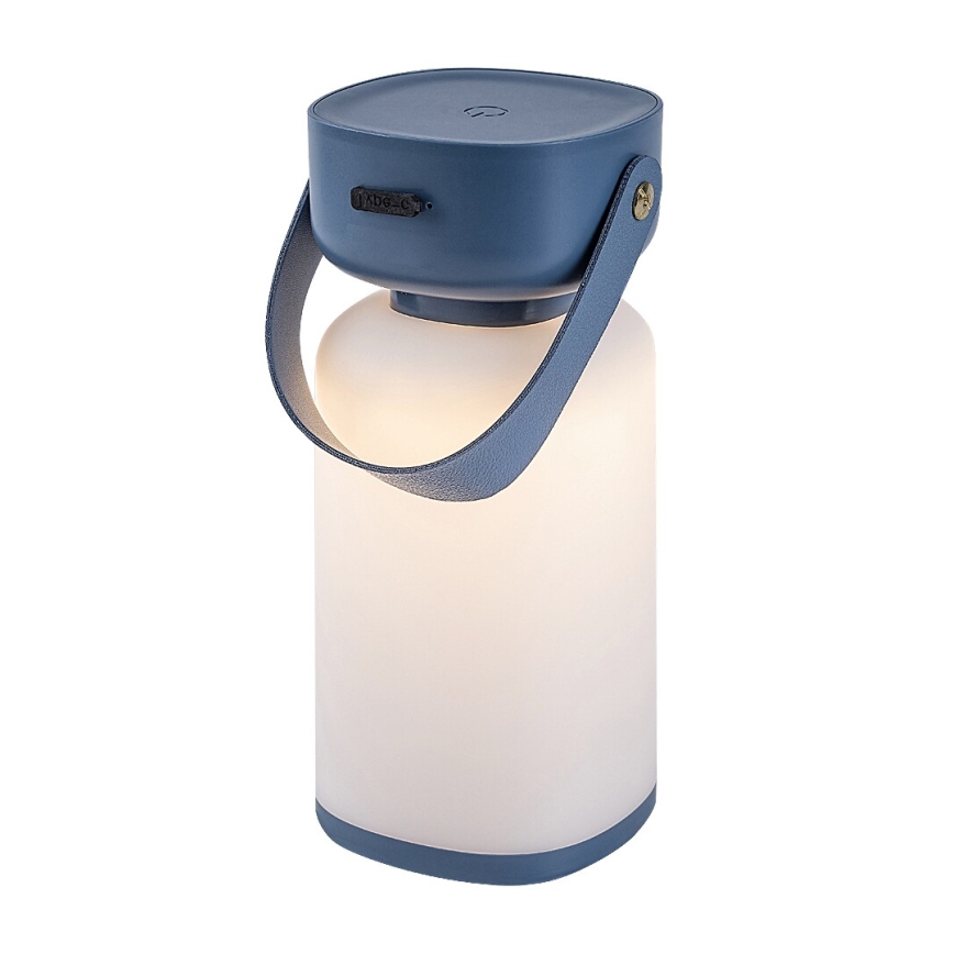 Rabalux - LED Lámpara de mesa táctil recargable y regulable para exteriores LED/3W/5V IP44 azul