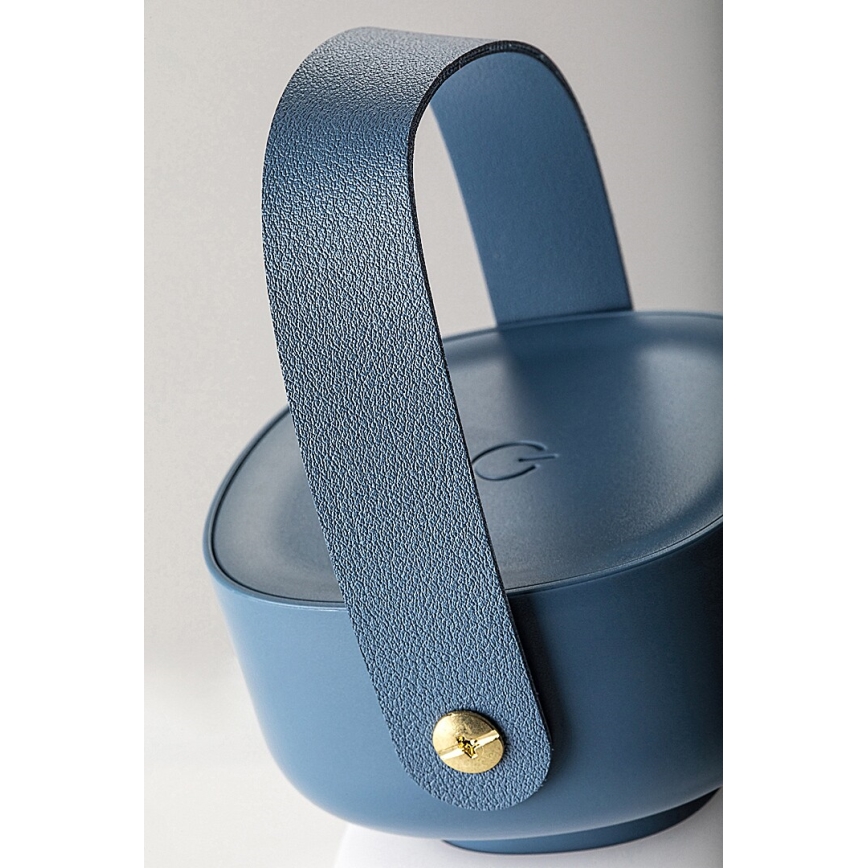 Rabalux - LED Lámpara de mesa táctil recargable y regulable para exteriores LED/3W/5V IP44 azul