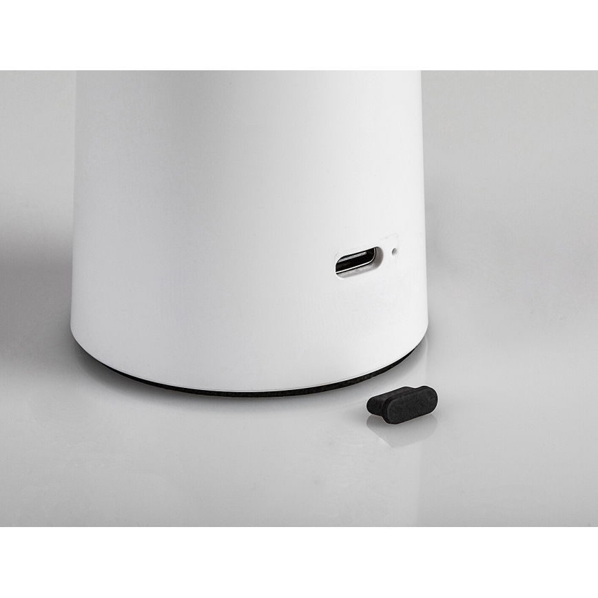 Rabalux - LED Lámpara de mesa táctil recargable y regulable POLPERRO LED/3W/3,7V 1200mAh blanco