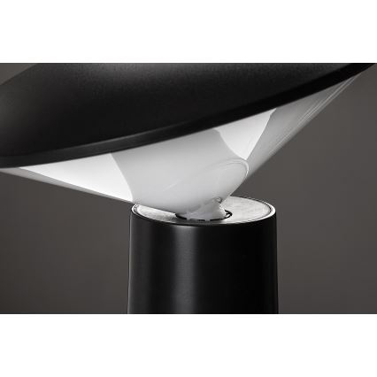 Rabalux - LED Lámpara de mesa táctil recargable y regulable POLPERRO LED/3W/3,7V 1200mAh negro
