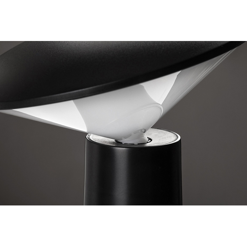 Rabalux - LED Lámpara de mesa táctil recargable y regulable POLPERRO LED/3W/3,7V 1200mAh negro
