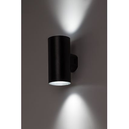Rabalux - Aplique LED para exterior LED/18W/230V 2700/4000/6500K IP65 negro