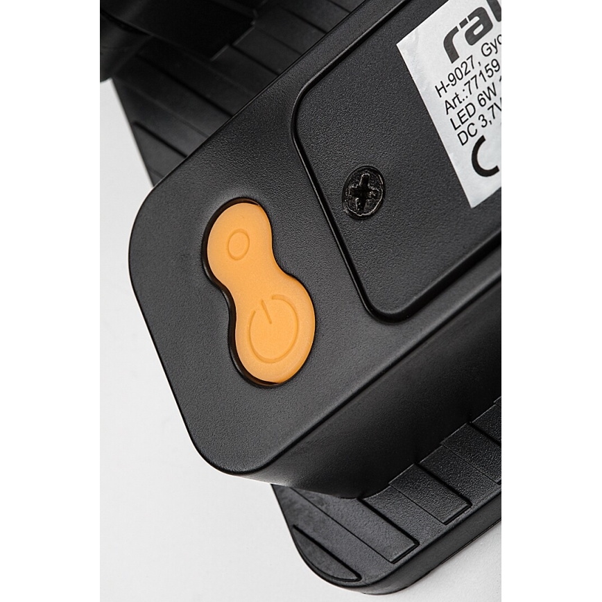 Rabalux - Proyector solar LED con sensor LED/6W/3,7V 3000/4000/6500K IP65