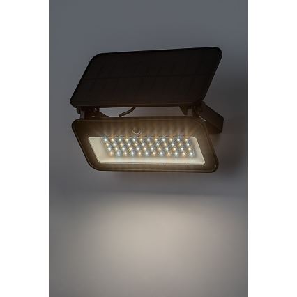 Rabalux - Proyector solar LED con sensor LED/8W/3,7V 3000/4000/6500K IP65
