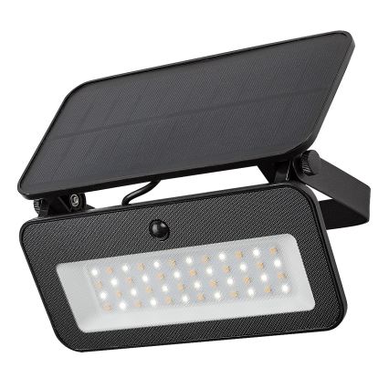 Rabalux - Proyector solar LED con sensor LED/8W/3,7V 3000/4000/6500K IP65