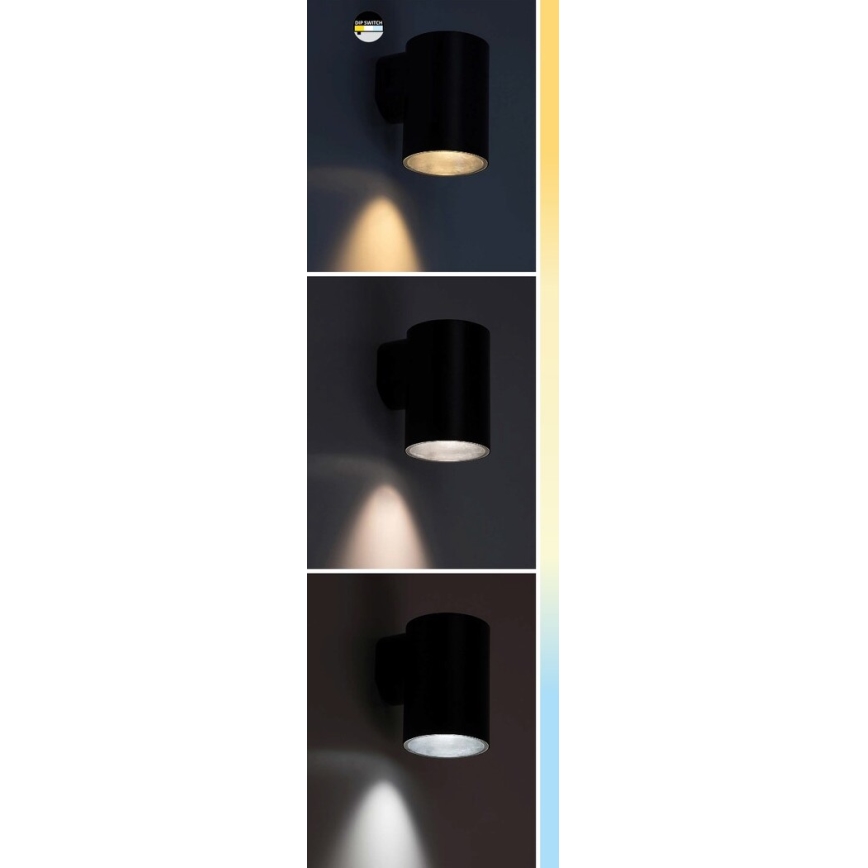 Rabalux - Aplique LED para exterior LED/18W/230V 2700/4000/6500K IP65 blanco