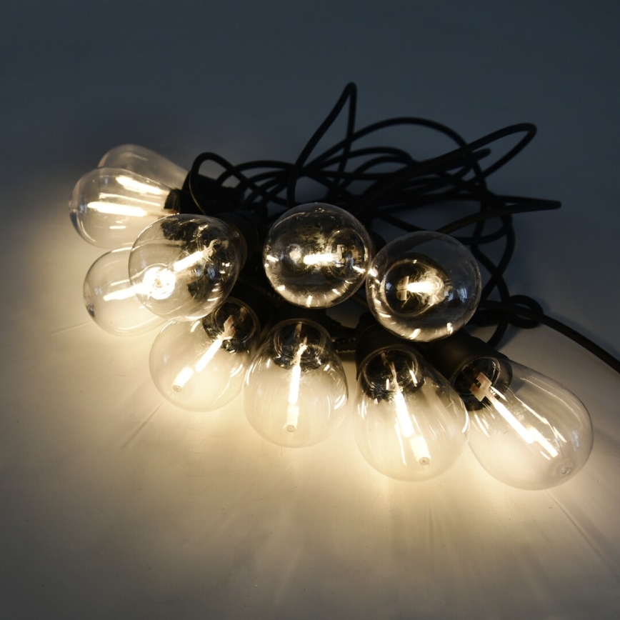 Rabalux - Cadena solar LED LED/3,6W/3,7V 6,5 m 1200mAh IP44