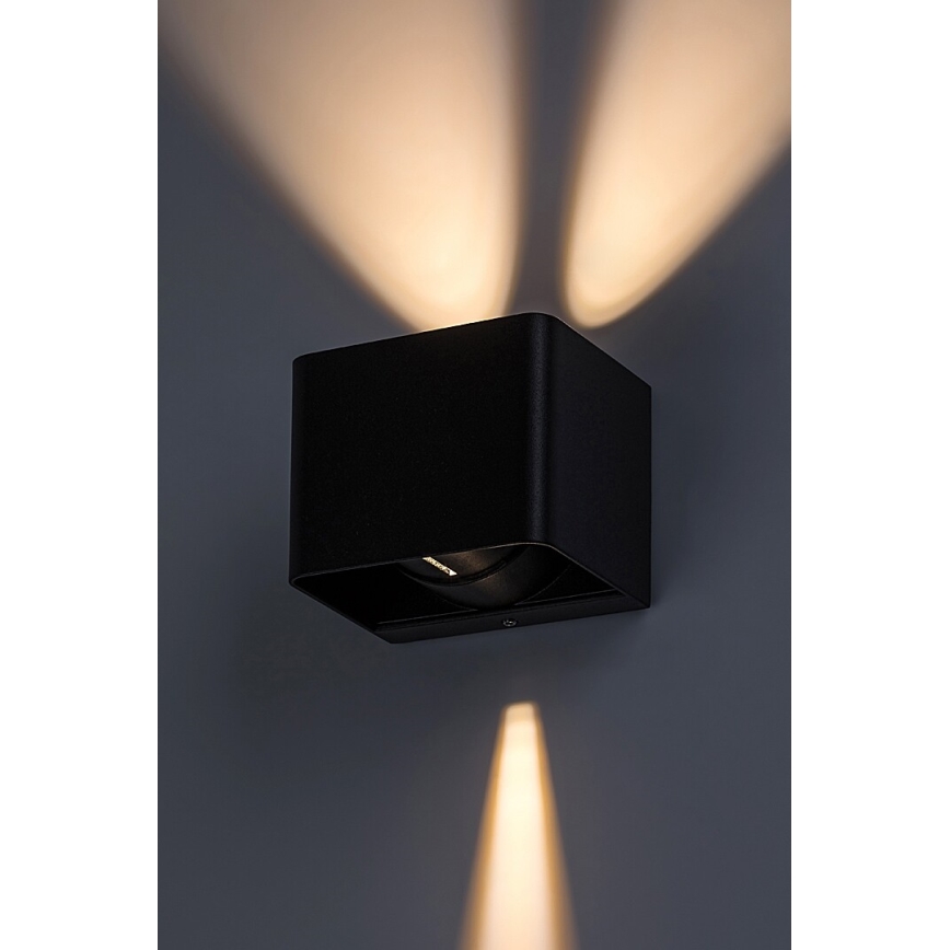 Rabalux - Aplique LED para exterior LED/10W/230V IP54 negro