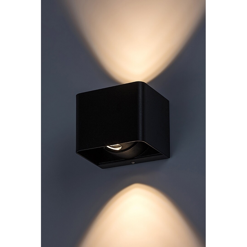 Rabalux - Aplique LED para exterior LED/10W/230V IP54 negro