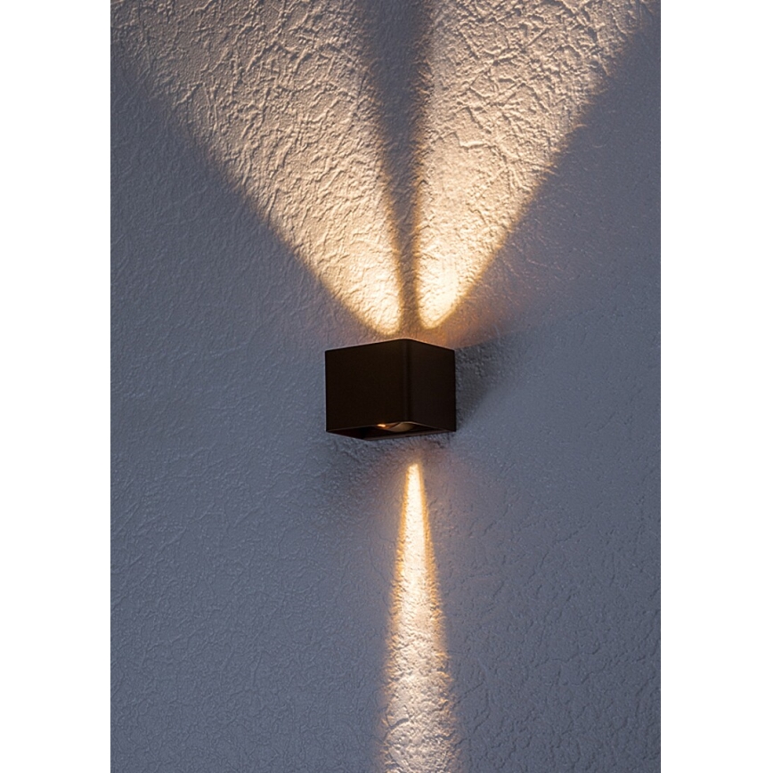 Rabalux - Aplique LED para exterior LED/10W/230V IP54 marrón