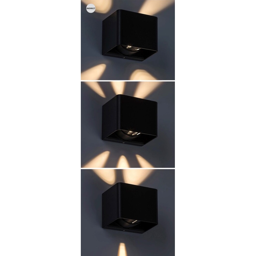Rabalux - Aplique LED para exterior LED/10W/230V IP54 marrón