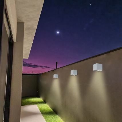 Rabalux - Aplique LED para exterior LED/10W/230V IP54 gris