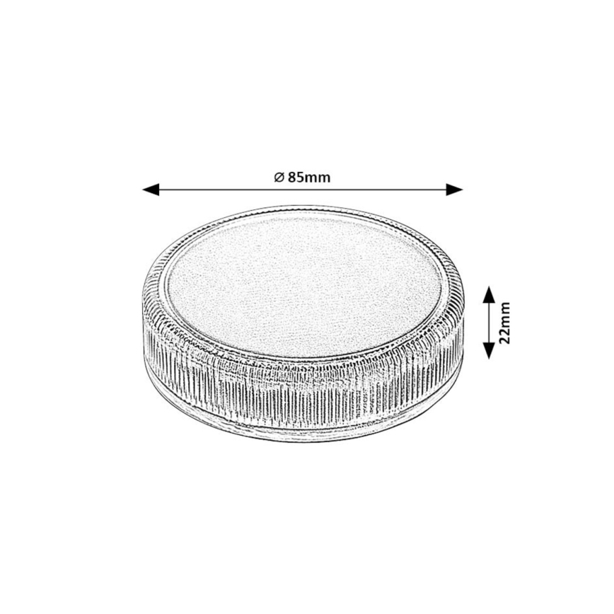 Rabalux - Lámpara solar LED LED/0,3W/1,2V 800mAh IP65