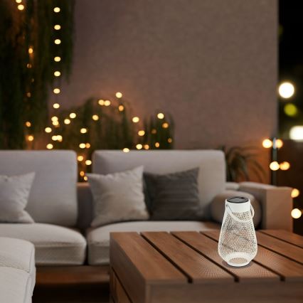 Rabalux - Lámpara solar LED LED/0,16W/1,2V 400mAh IP44