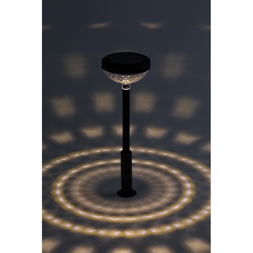 Rabalux - Lámpara solar LED RGB LED/0,1W/1,2V 600mAh IP44
