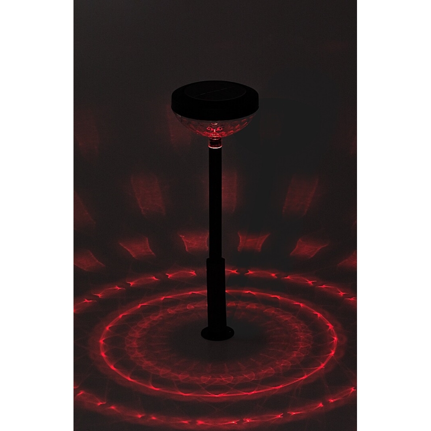 Rabalux - Lámpara solar LED RGB LED/0,1W/1,2V 600mAh IP44