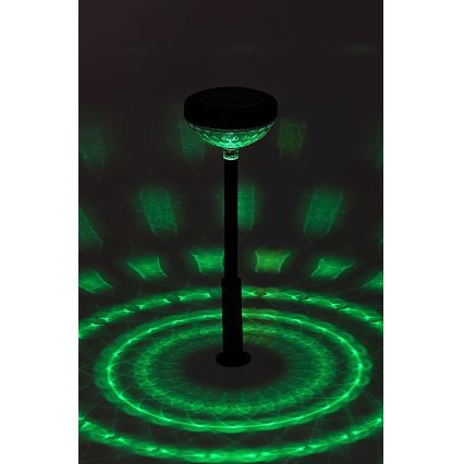 Rabalux - Lámpara solar LED RGB LED/0,1W/1,2V 600mAh IP44