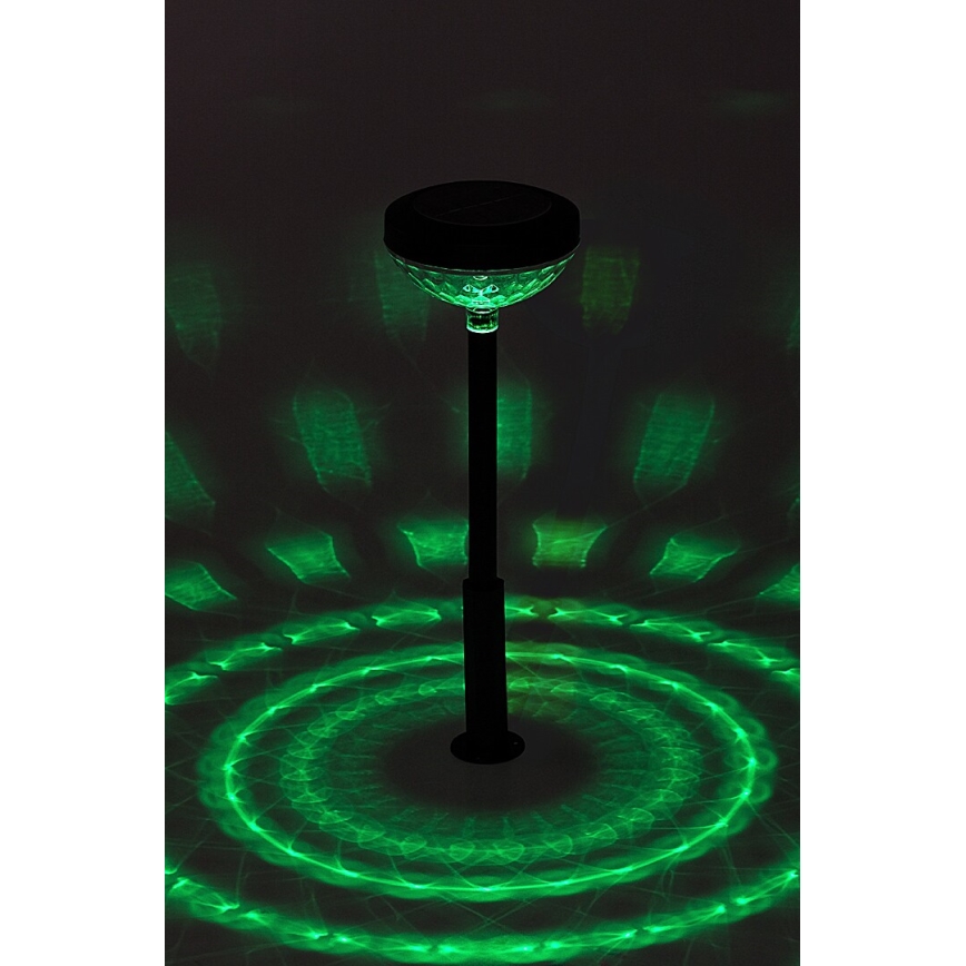 Rabalux - Lámpara solar LED RGB LED/0,1W/1,2V 600mAh IP44