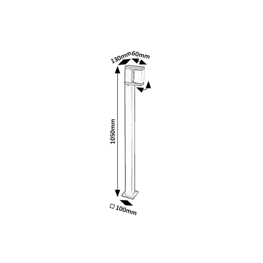 Rabalux - Lámpara LED de exterior LED/10W/230V IP54