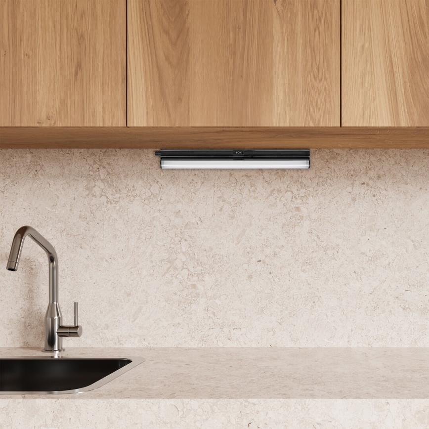 Rabalux - Lámpara LED para bajo mueble de cocina LED/4W/230V 3000/4000K negro