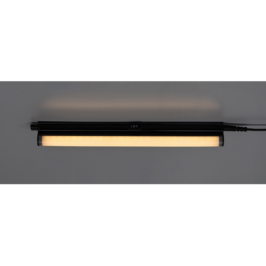 Rabalux - Lámpara LED para bajo mueble de cocina LED/4W/230V 3000/4000K negro