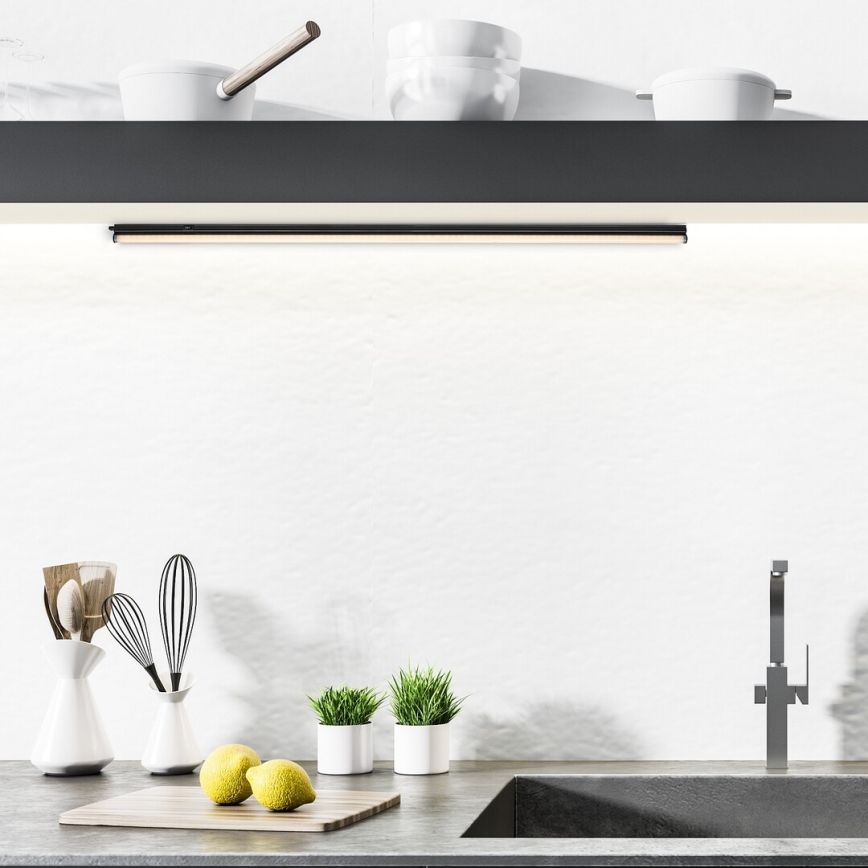 Rabalux - Lámpara LED para bajo mueble de cocina LED/16W/230V 3000/4000K negro